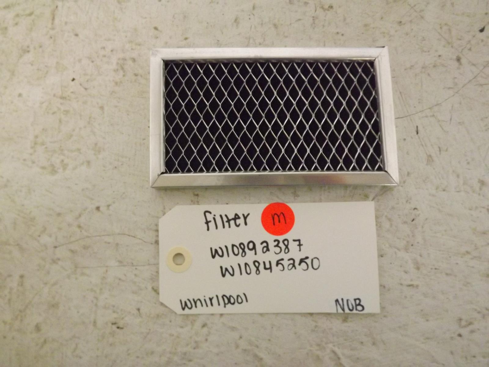 Whirlpool Microwave W10892387 W10845250 Filter NOB Whirlpool Microwave W10892387 W10845250 Filter NOB